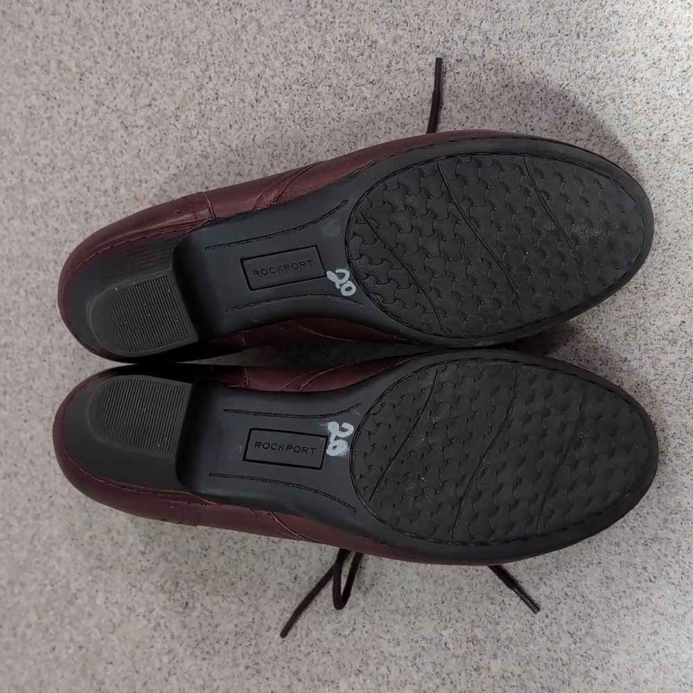 Rockport Burgundy Ankle Boots - Picture 9 of 11